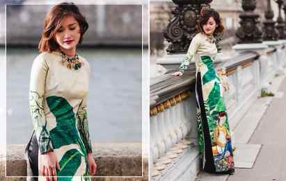 Thời trang áo dài đẹp Thời trang áo dài đẹp